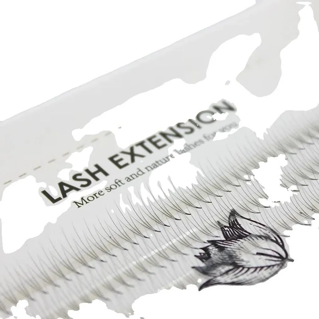 Extensions de cils en vison synthétique 400 bouquets 0,07mm Courbe C