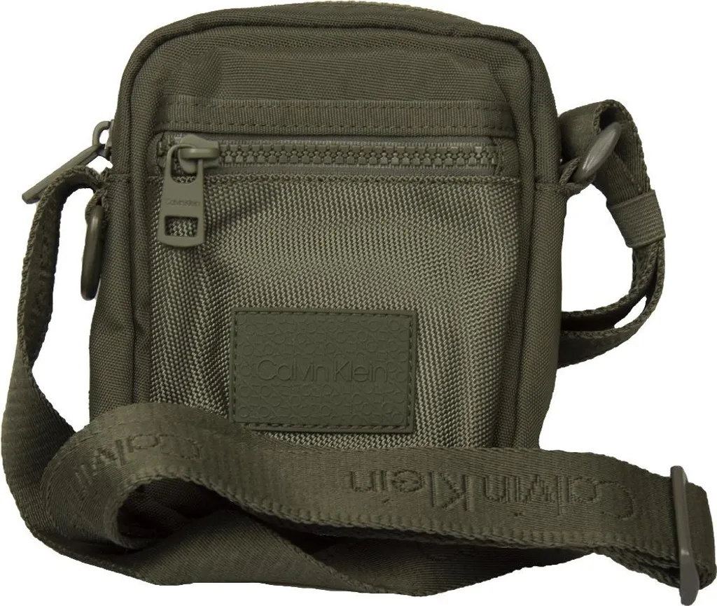 Tracolla Uomo CK Calvin Klein ZM0ZM02138 - Mini Organizer Dark Olive