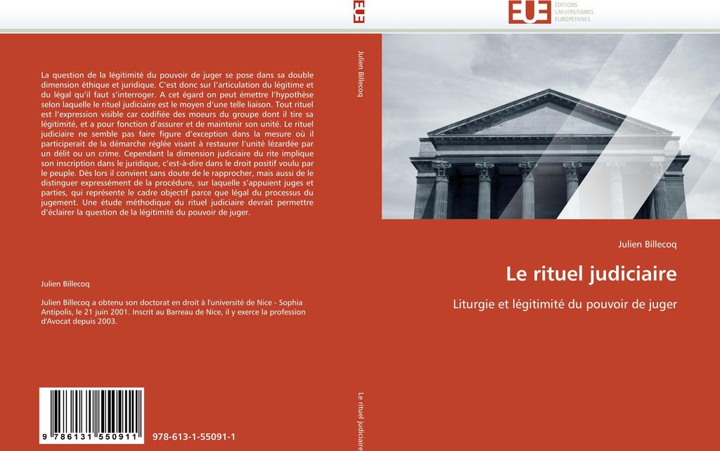 Le rituel judiciaire