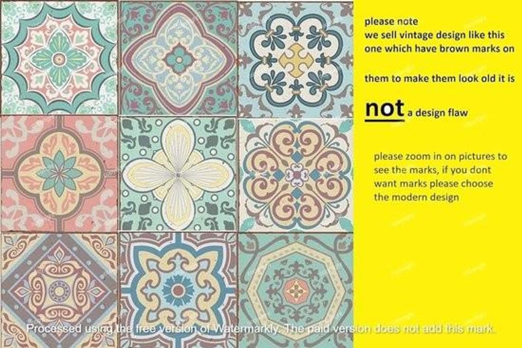 Selbstklebende Wandfliesen in Pastellfarben – 18-teilige Mosaik-Wanddekoration für Küche und Bad