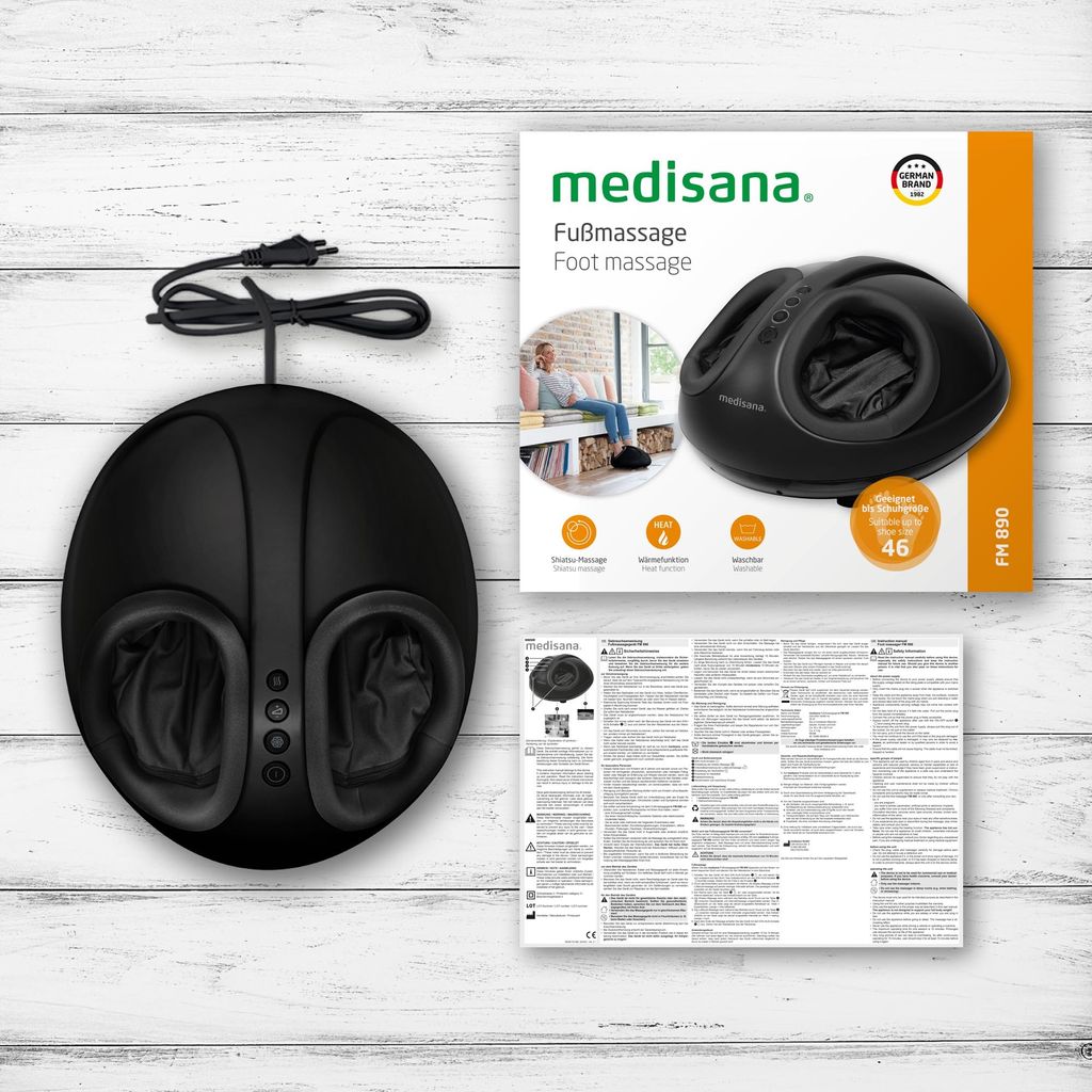 Masażer do stóp Medisana FM 890 czarny Zdjęcie produktu 11
