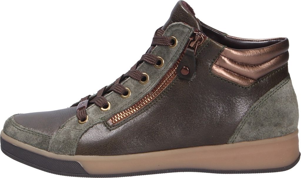 Ara ROM Damen Schnürstiefelette in Grün, Größe 5.5 Produktbild 2