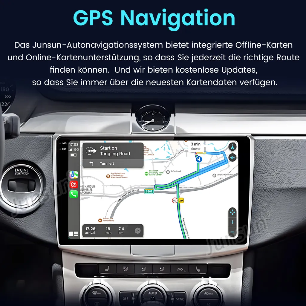 Système de Navigation Android pour Passat B7 avec Écran Tactile 10 Pouces - 3