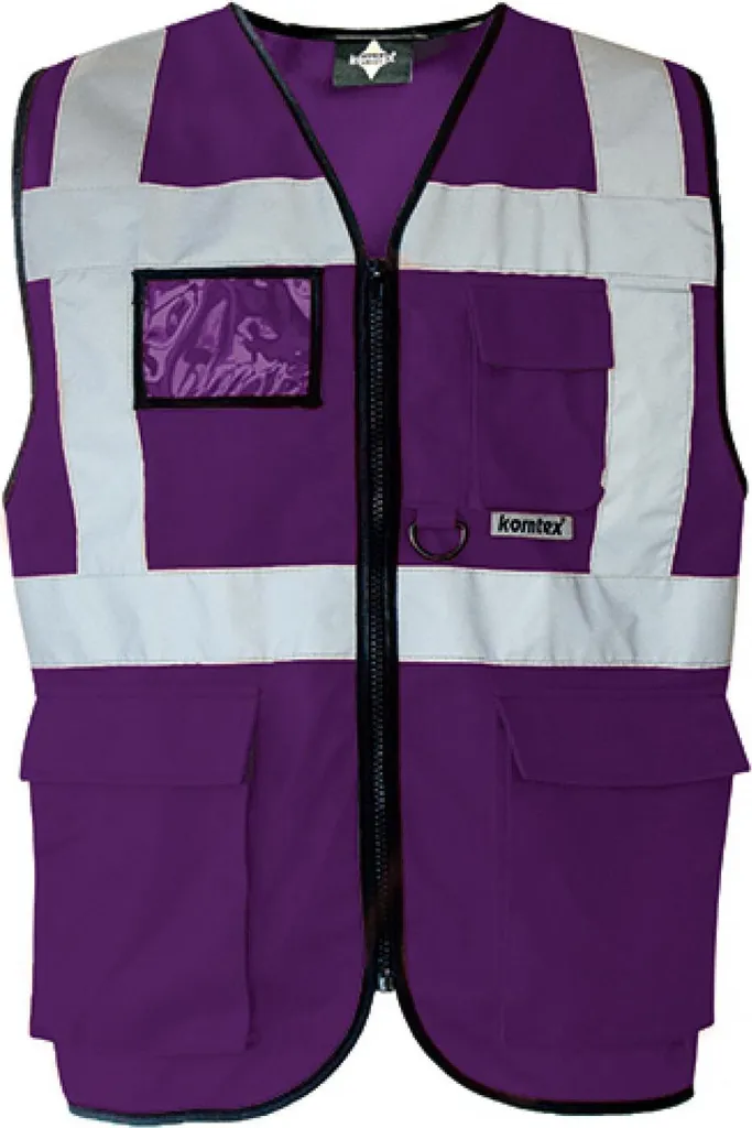 Korntex KXMF Viola XL - Il Gilet Executive che unisce Stile e Lavoro