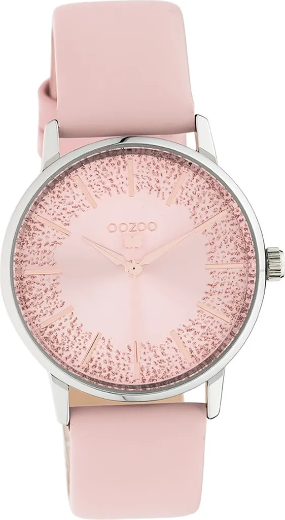 Montre de Ville Femme Oozoo en Cuir Rose - Idéale pour le Quotidien