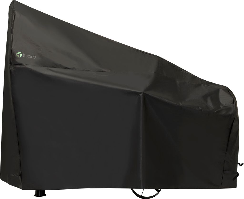 tepro Abdeckhaube Universal für Smoker groß, schwarz (89 x Produktbild 4