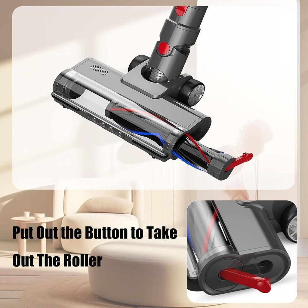 Elektrischer Wischaufsatz für Dyson V7 V8 V10 V11 V15, Produktbild 4