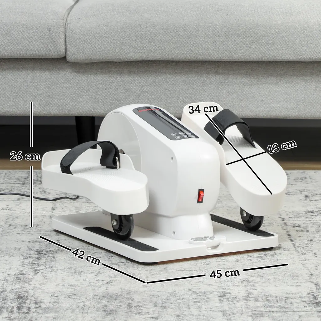 Mini vélo elliptique silencieux avec télécommande et écran LCD - 3