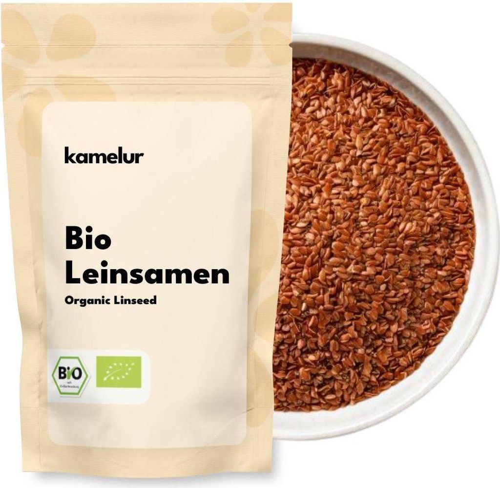 Kamelur BIO Leinsamen braun 1kg Produktbild 