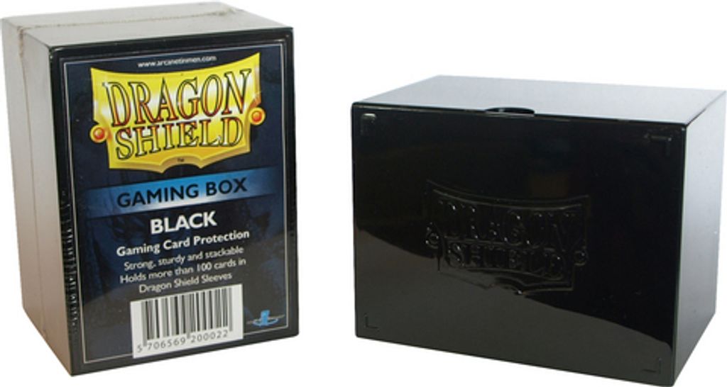 Dragon Shield - Strongbox Box - Black