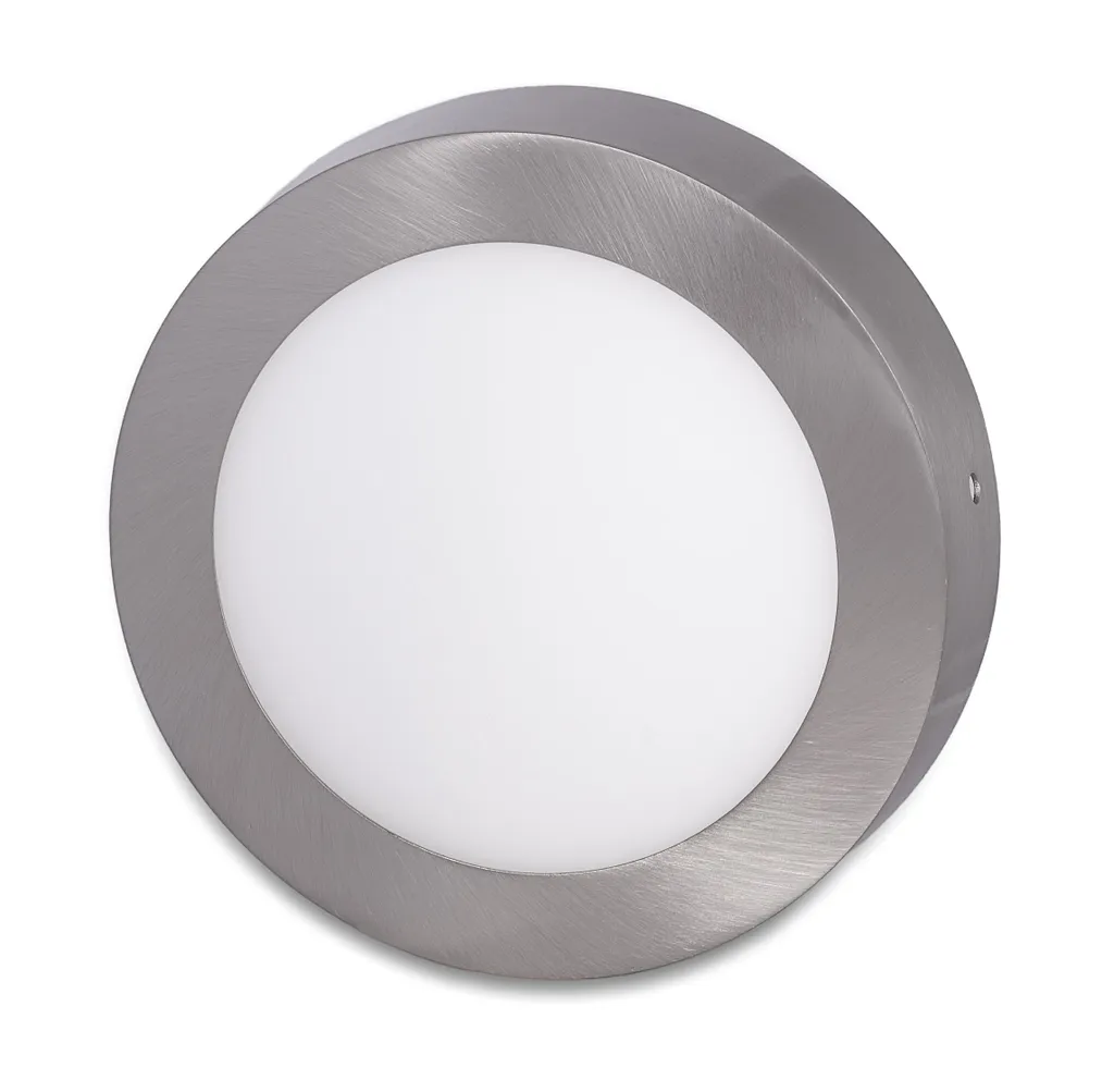 Pannello LED Ecolite Silver rotondo 300mm 25W Colore della luce: Bianco caldo LED-CSL-25W/27/CHR