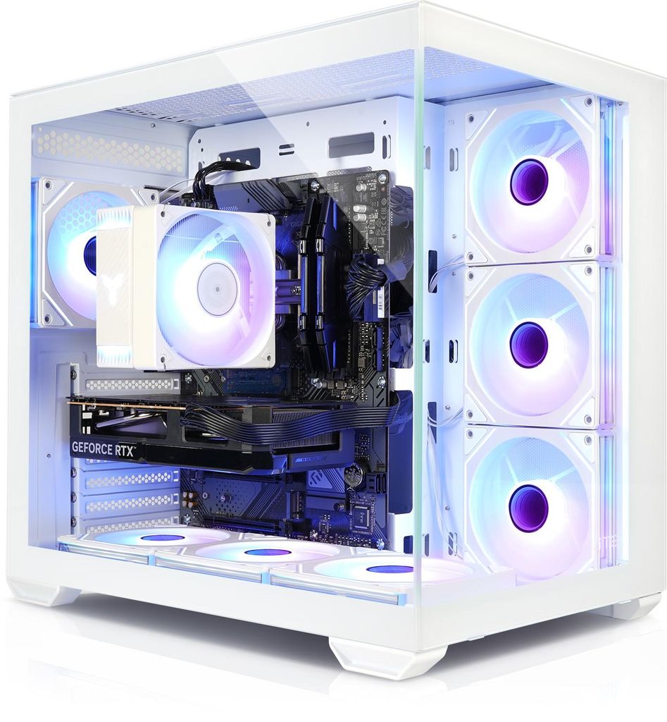 Gaming PC Panorama Polar V AMD Ryzen 7 5700X, 32GB DDR4, Image du produit 