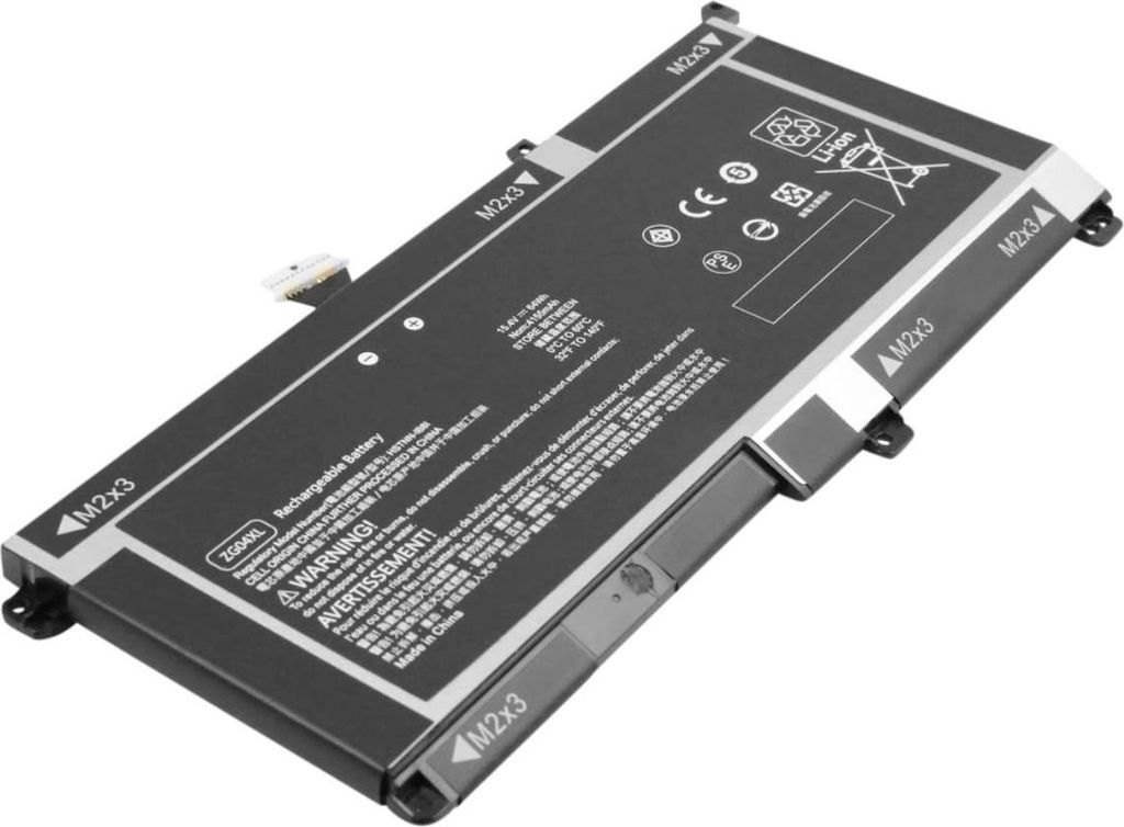Avizar, Akku für HP EliteBook 1050 G1 Li-Polymer 15,4V 4150mAh, Schwarz