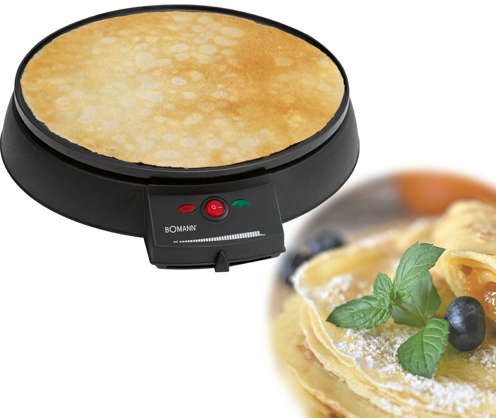 Bomann Crepes Maker für Crepes mit Ø 29cm, inkl. Produktbild 