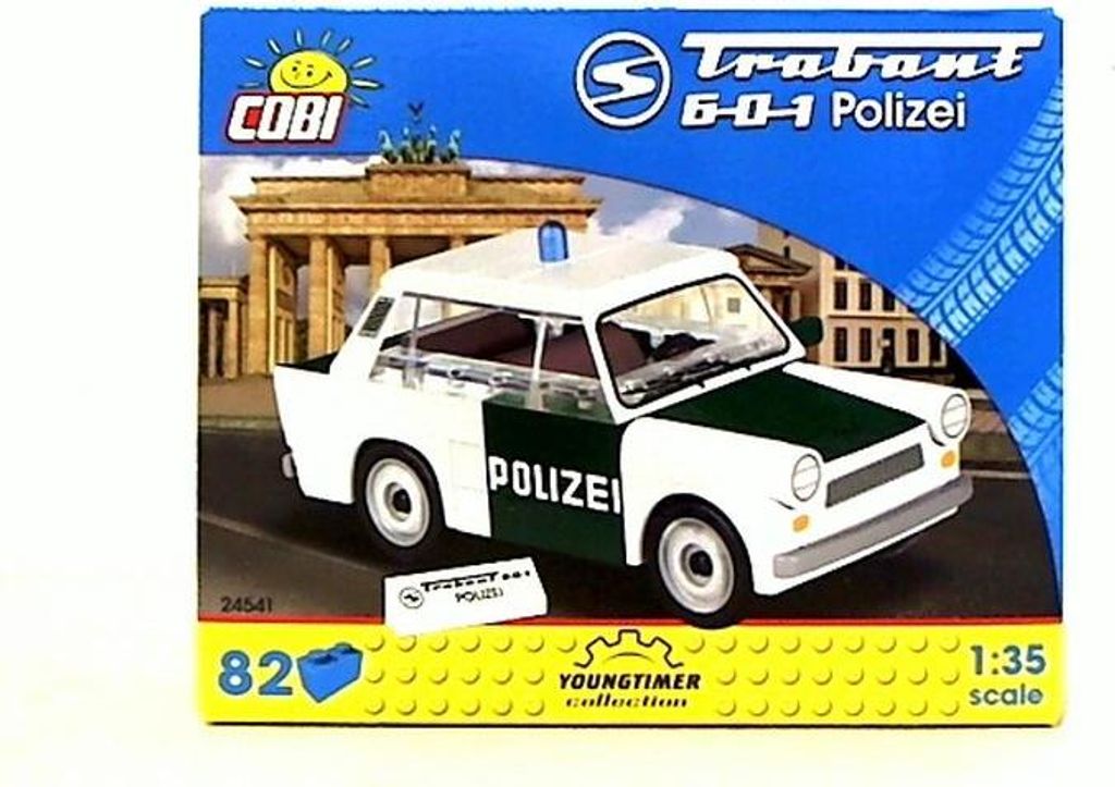COBI CARS Trabant 601 Police 81 kl 24541 Image du produit 
