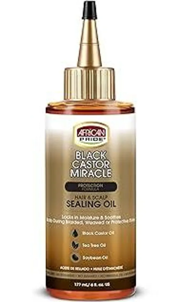 Olio Black Castor Miracle: Il Boost Vegano per Capelli Lunghi e Forti