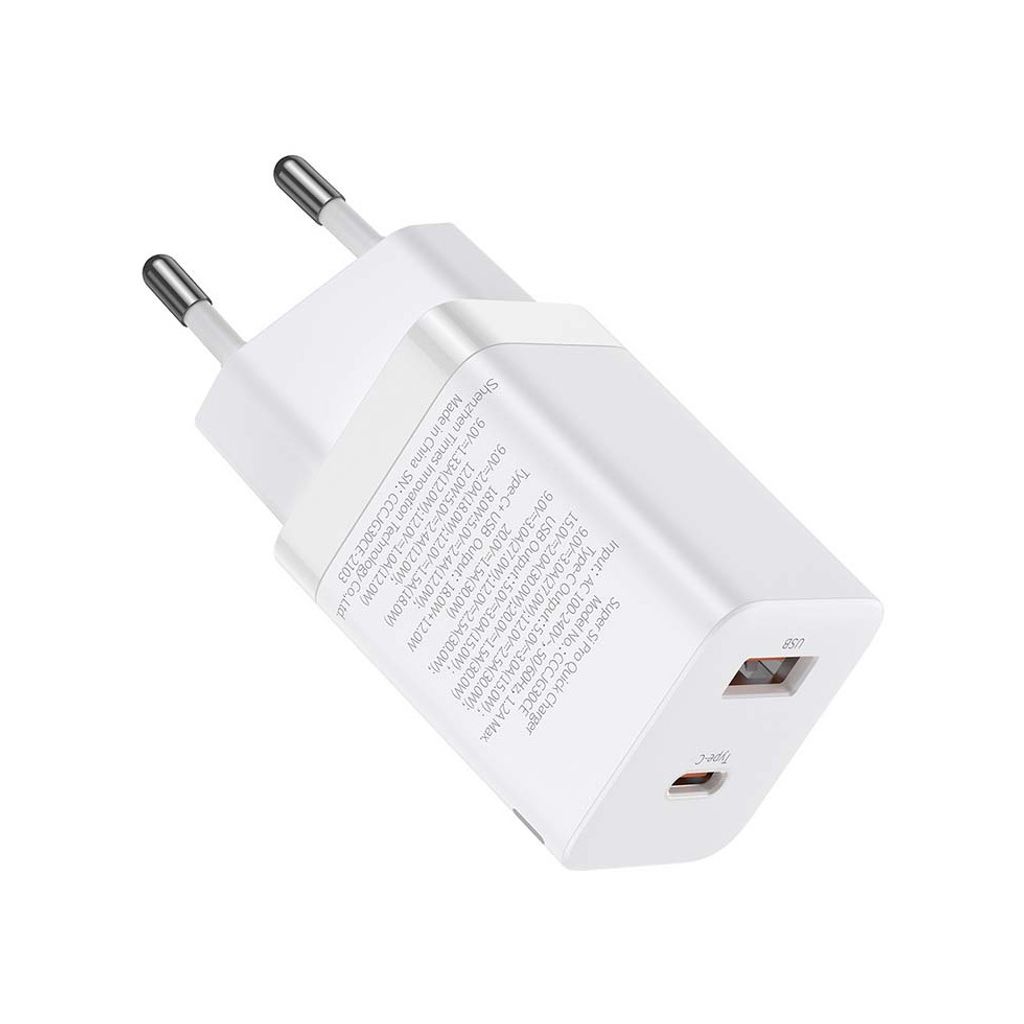 Baseus Super Si Pro szybka adowarka USB / USB Typ C 30W Zdjęcie produktu 