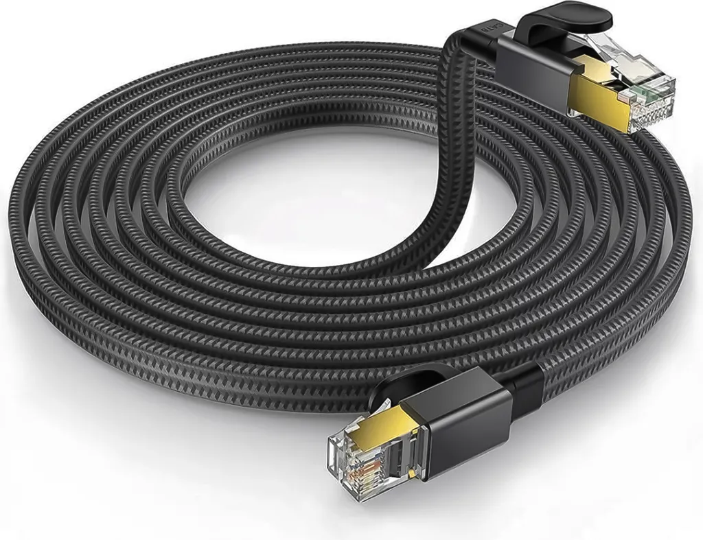 Cavo LAN Gaming Cat8 40Gbps Reagle 15M | SFTP 2000MHz Low Latency