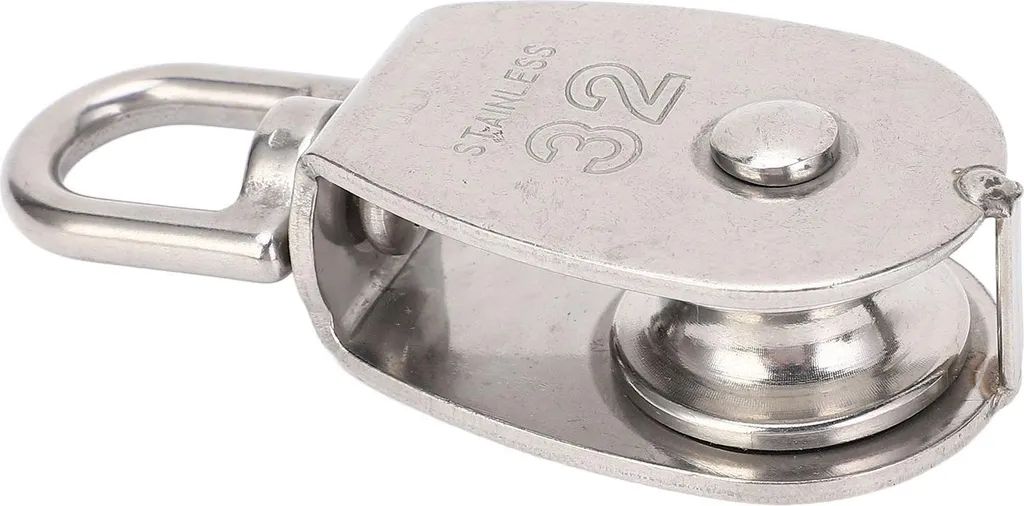 Carrucola M32 Inox Versatile - 250kg per Barche e Fai-da-Te