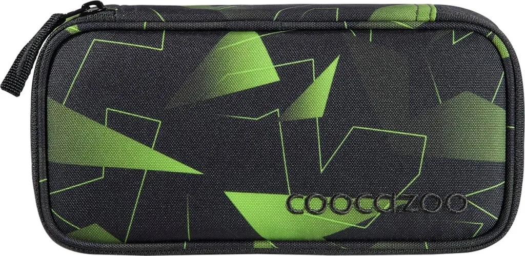 Pencil Case Lime Flash coocazoo - Trousse rigide avec organiseur
