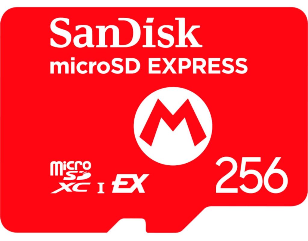 SanDisk microSD EXPRESS Card 256 GB für Nintendo Switch 2 Produktbild 