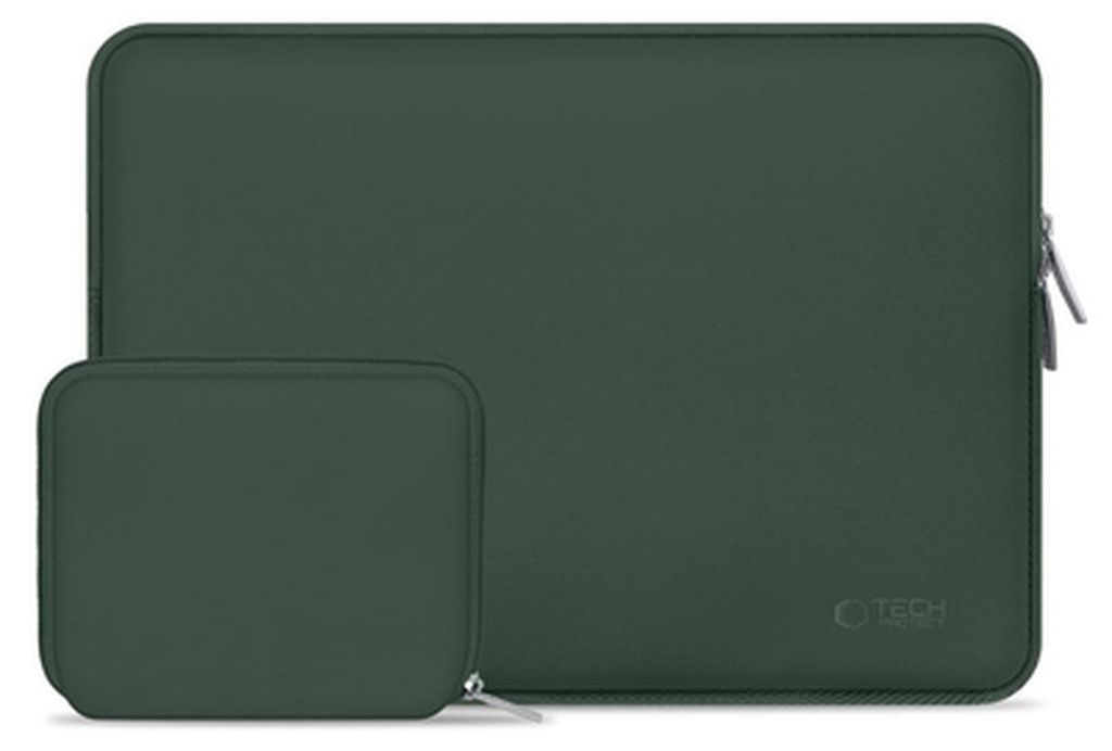 Tech-Protect Neoslim Laptop 15-16 Mitternachtsgrün Produktbild 