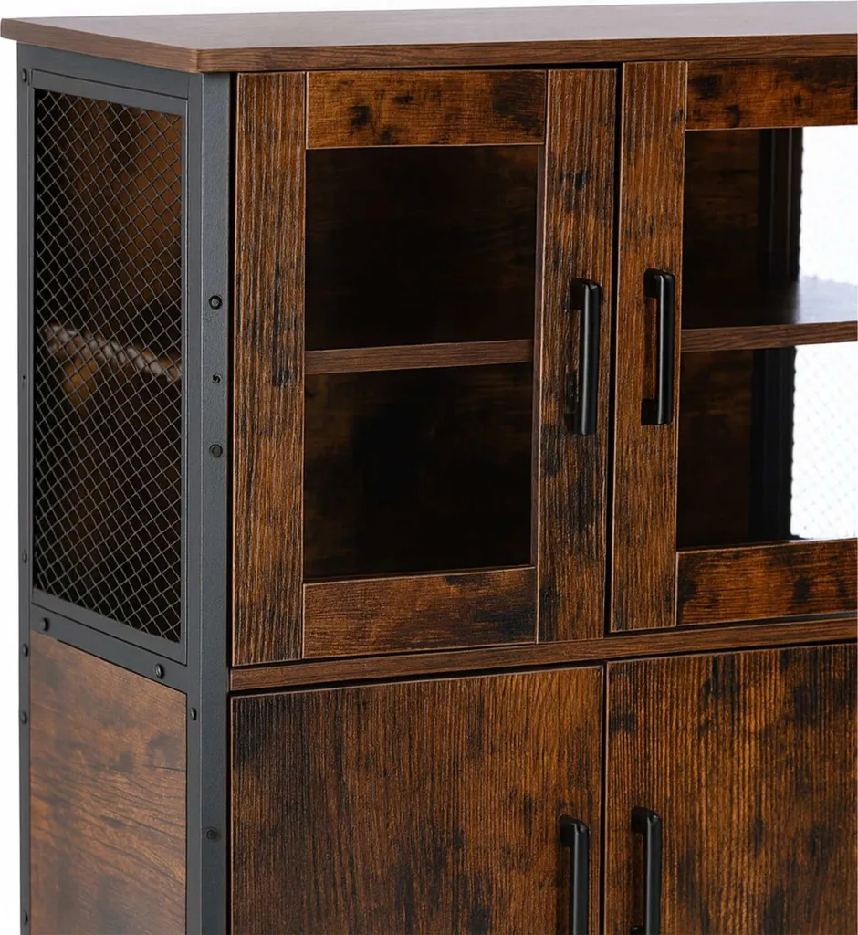 Armoire industrielle - Étagères réglables et conception sécurisée