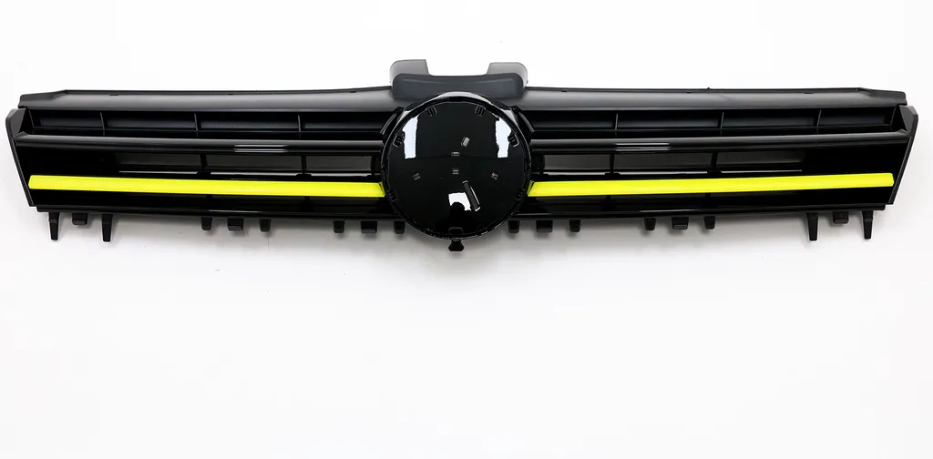 Remplacer Grille Cassée Golf 7 VII Look R400 Sport avec Ligne Jaune