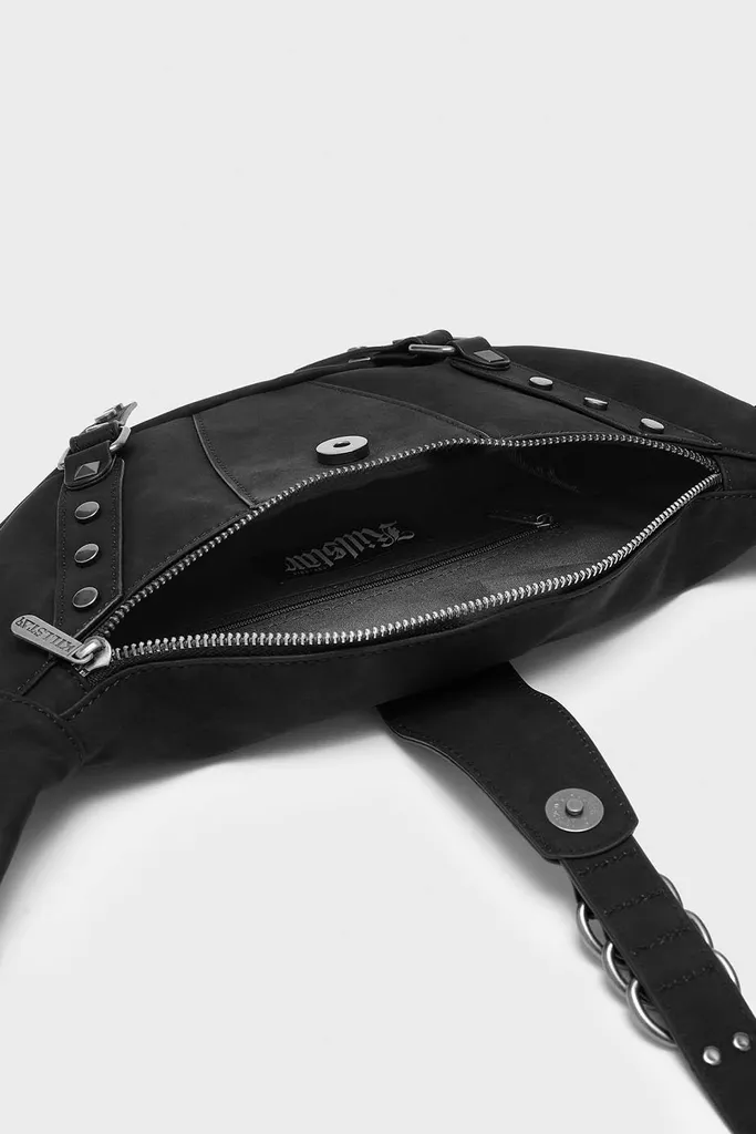 Sacoche de Ceinture Rust & Bones : Vos Mains Libres avec Style Gothique