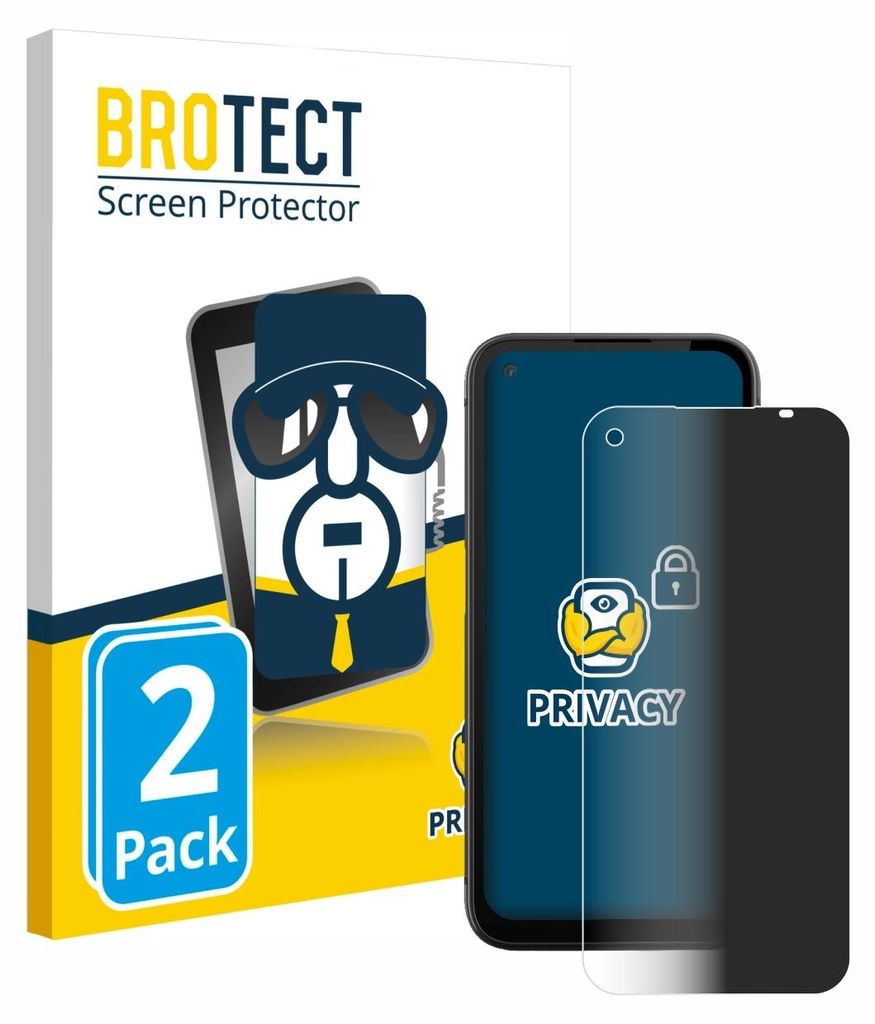 2x BROTECT Sichtschutzfolie für Gigaset GX6 Pro Anti-Spy Produktbild 