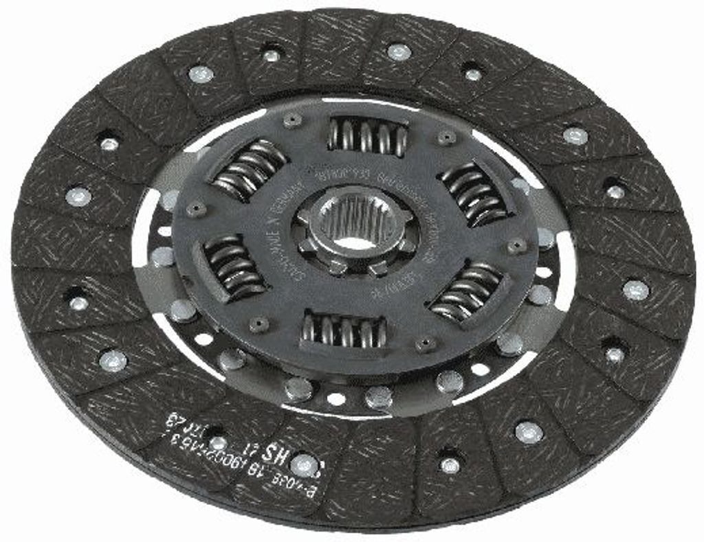 SACHS 1878 001 930 Kupplungsscheibe 240mm für SUBARU Legacy IV Kombi (BP) 24-Zähne