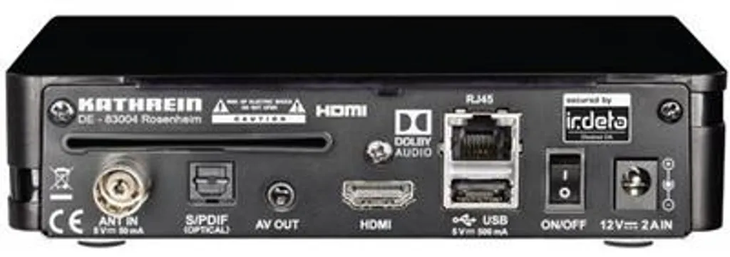 Décodeur TNT HD DVB-T2 Kathrein UFT931 simpliTV pour Antenne Râteau - 2