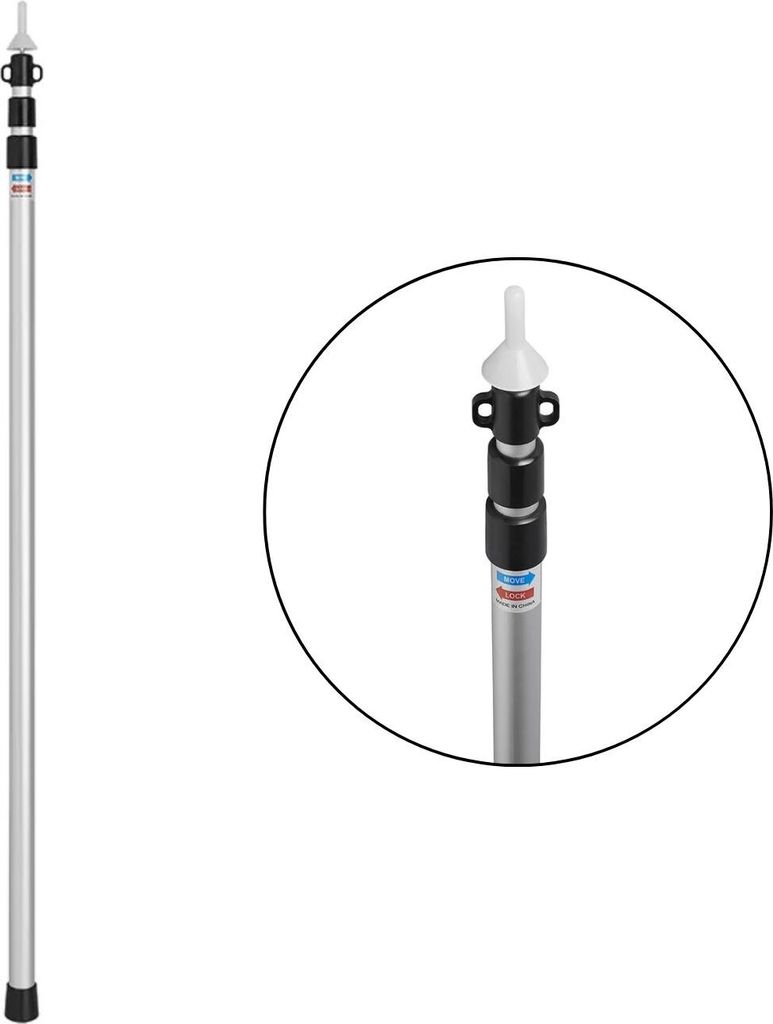 Palo tenditore per tendalino 3 parti 106 - 280 cm Immagine del prodotto 