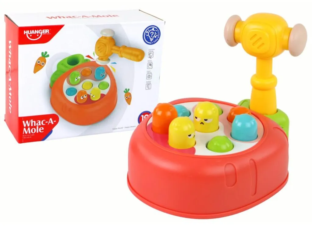 Jeu d'arcade Whac-A-Mole carottes pour s'amuser en famille à la maison