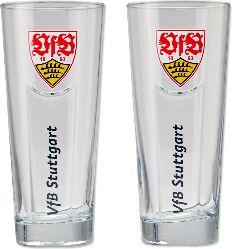 VfB Stuttgart Wappenglas 2er-Set Produktbild 