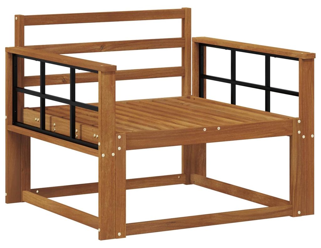 "Rabatt 2026"Outdoor Mittelsofa/Gartensofa 1 PC - Outdoor Sofa - CLORIS - modernes Design - Massivholz Akazie Natur - Gartensofas Stilvoll397231