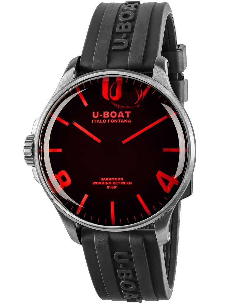 Pánské hodinky U-Boat 8465/B Darkmoon Red SS Obrázok produktu 