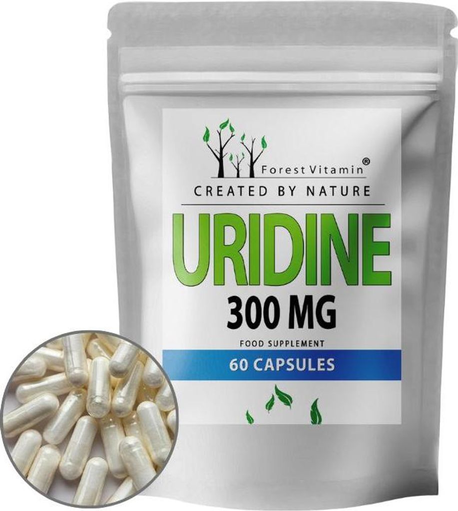 Uridinmonophosphat 300mg - 60 Kapseln - Uridin Monophosphat Produktbild 