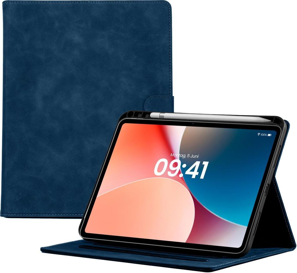 LBH Tablet Schutzhülle für Apple iPad Air 6. Gen 11 Zoll Cover Case Schutz Tablet Farbe: Blau