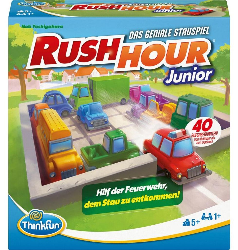 Ravensburger ThinkFun 76603 - Rush Hour Junior - Il noto Immagine del prodotto 