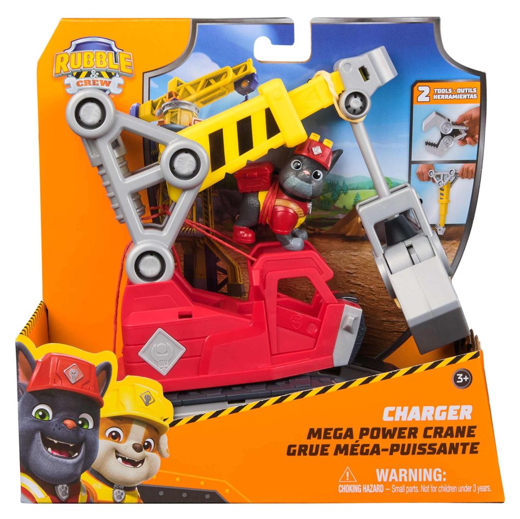 Rubble & Crew RBL VHC Chargers Tool Vehicle GML, žeriavové Obrázok produktu 