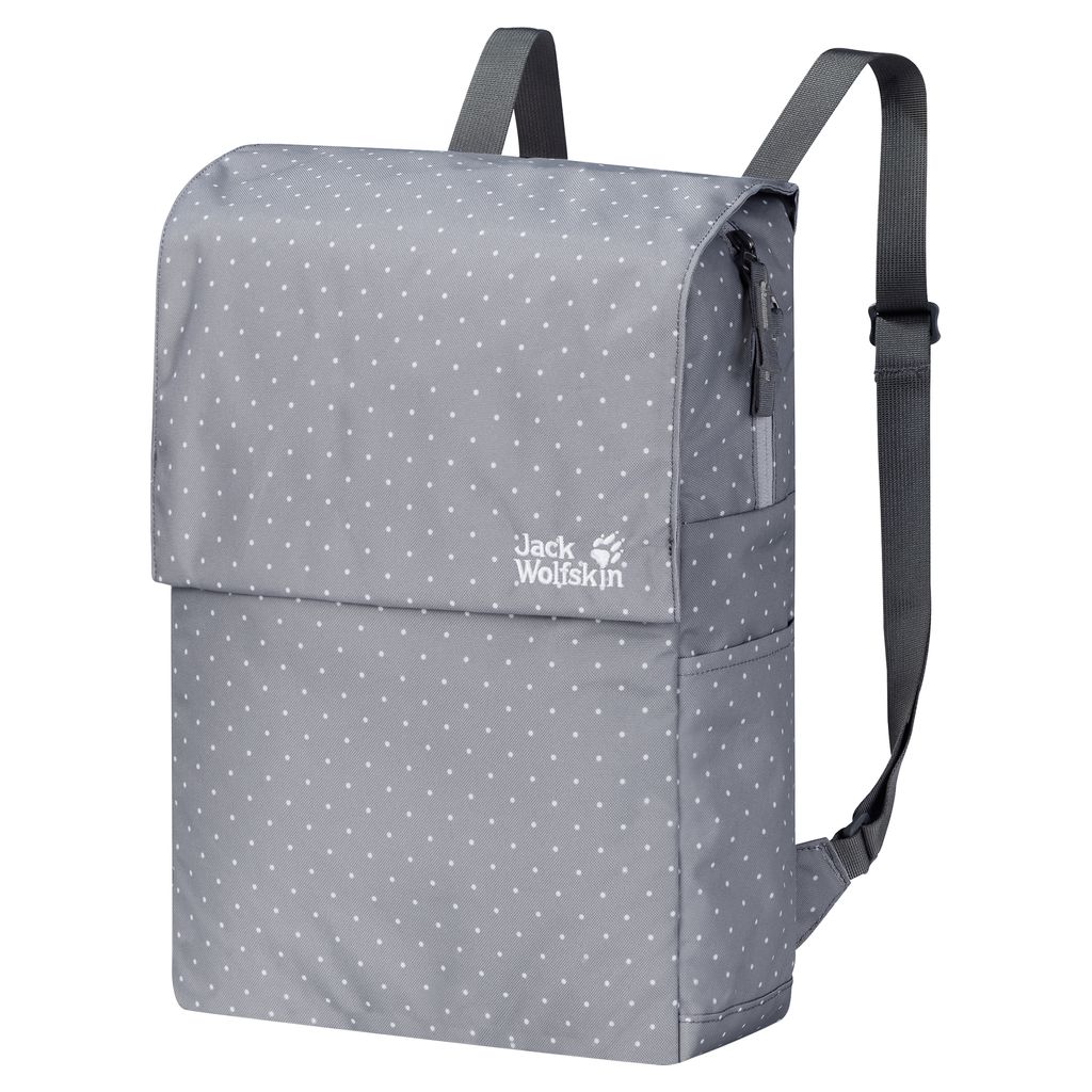 Jack Wolfskin Rucksack LYNN PACK mit Magnetverschluss und Notebook-Fach alloy dots