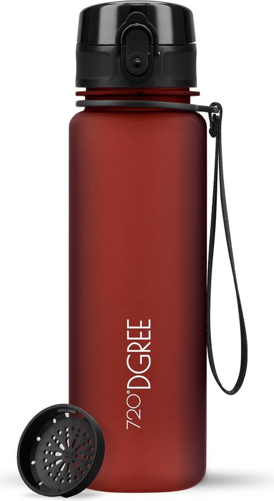 Borraccia 720°DGREE uberBottle softTouch con filtro, rosso Immagine del prodotto 