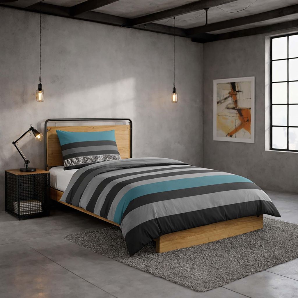 Kuschelige Flanell Bettwäsche 135x200 cm 2tlg. – Baumwolle Produktbild 