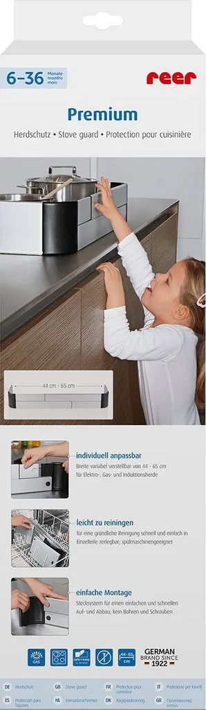 reer 20068 Grille de Protection de Four Premium, Sécurité Enfant à Coller - 21