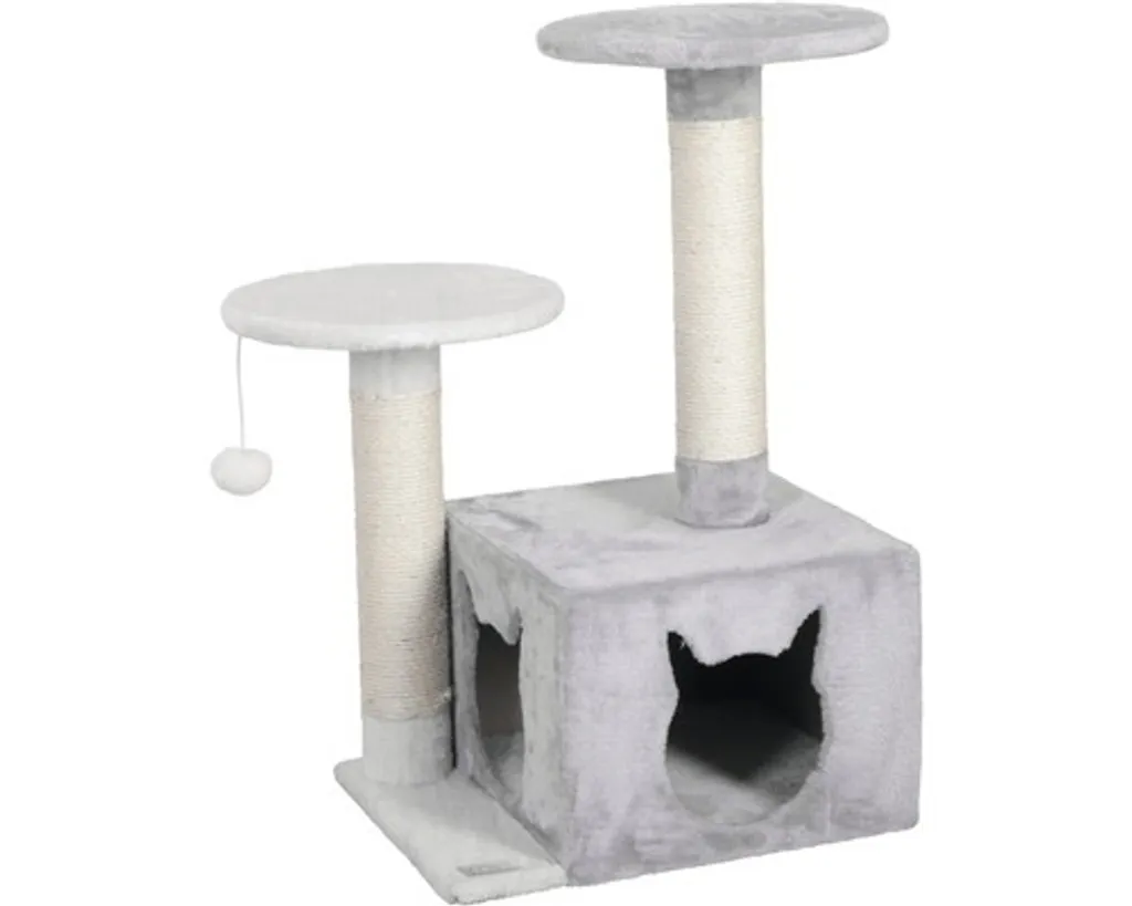 Arbre à chat avec griffoir sisal Kerbl Saphir Light 80 cm pour appartement