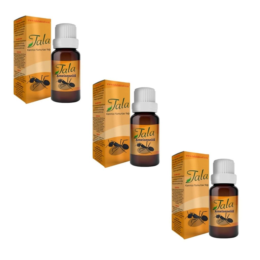 Tala Ameiseneieröl 3er (60ml) - Haarentfernung leicht Produktbild 