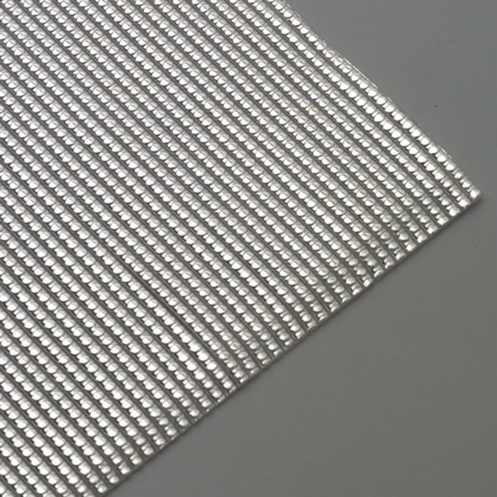 Wachsstreifen, silber glänzend, Perle, 200 x 2 mm, 7 Stk.
