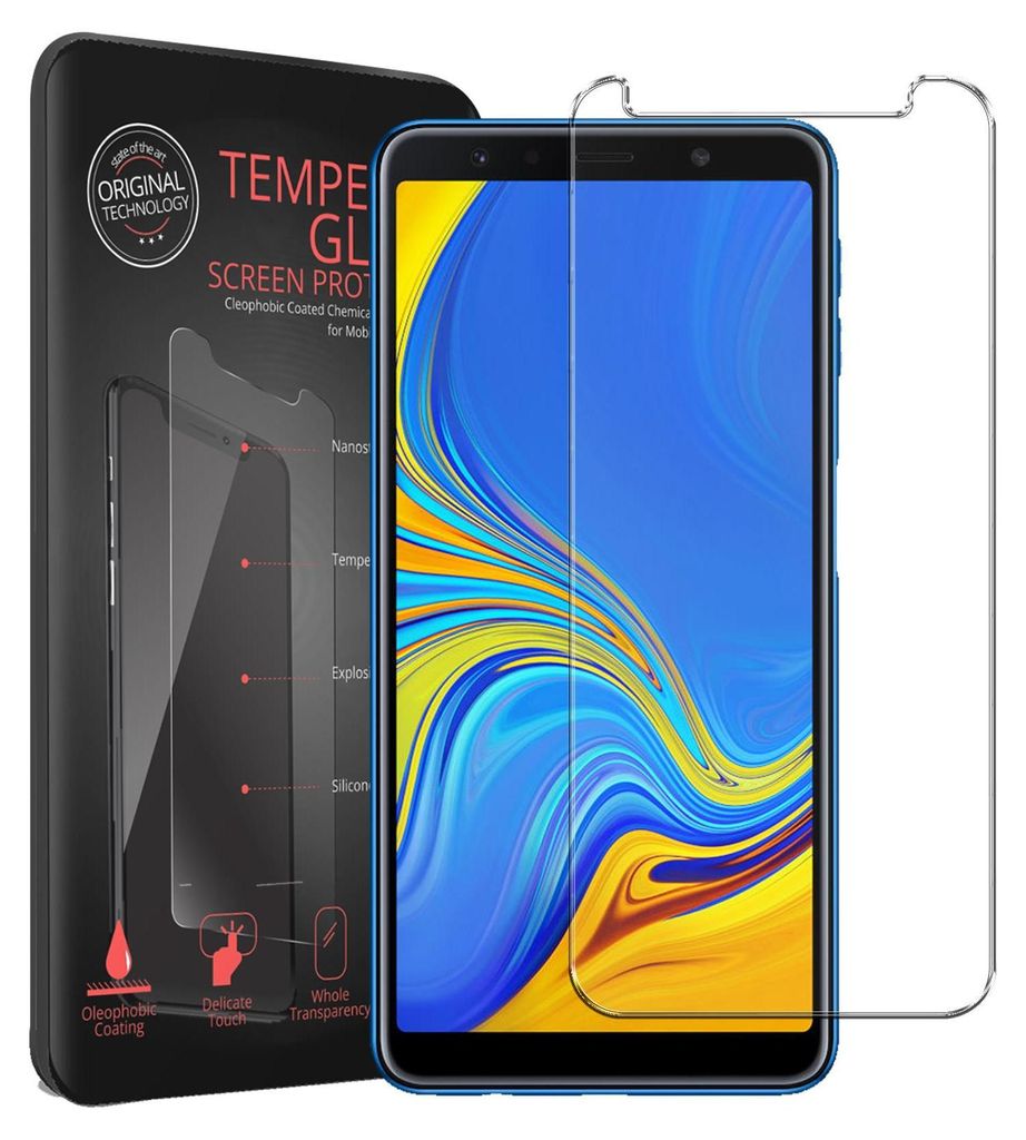 2x verre blindé pour Samsung Galaxy A7 2018 verre film Image du produit 