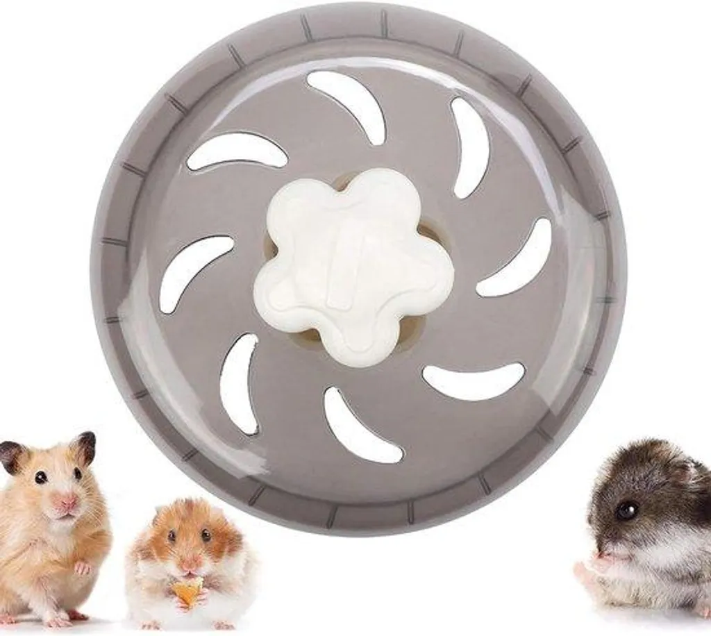 Roue pour hamster 13cm anti-blessure - Évitez les accidents en cage de jeu